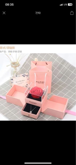 Кулон с Розой подарок