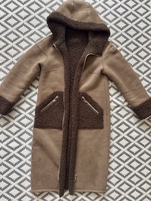 Дубленка искусственная двусторонняя