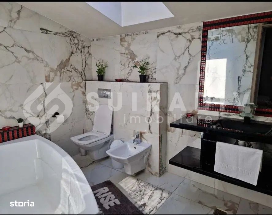 Casa de inchiriat in Apahida, curte generoasa, foisor, gratar