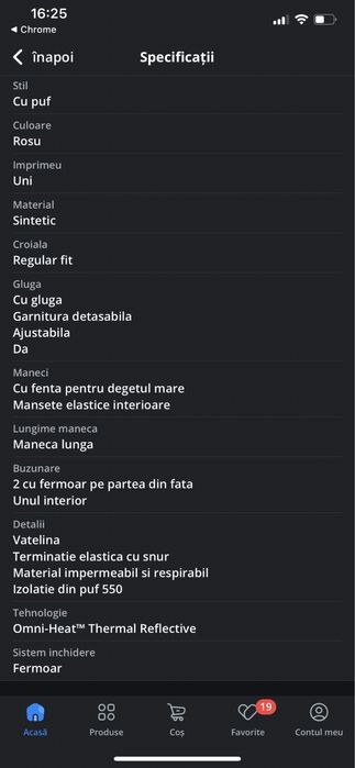 Geaca columbia lay d puf 550