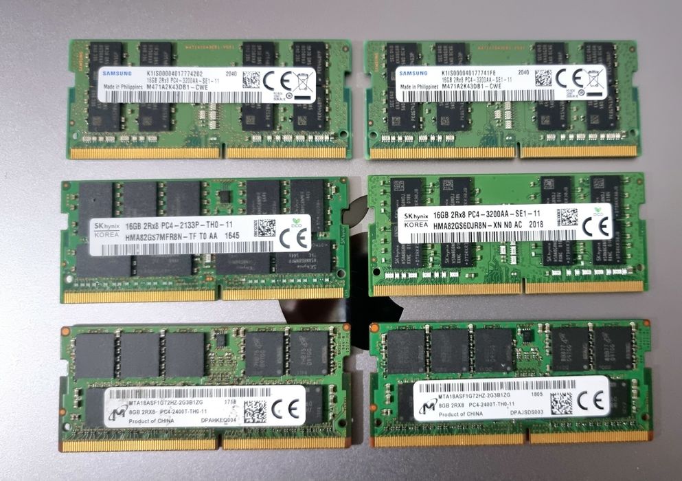 DDR4 16GB 3200 SAMSUNG 2 dona juft пара