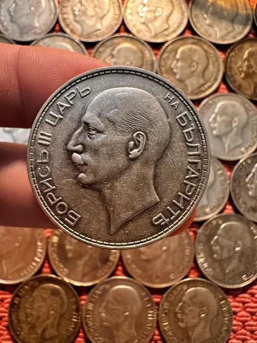 СРЕБЪРНИ монети 100 лева 1930-34-37 година