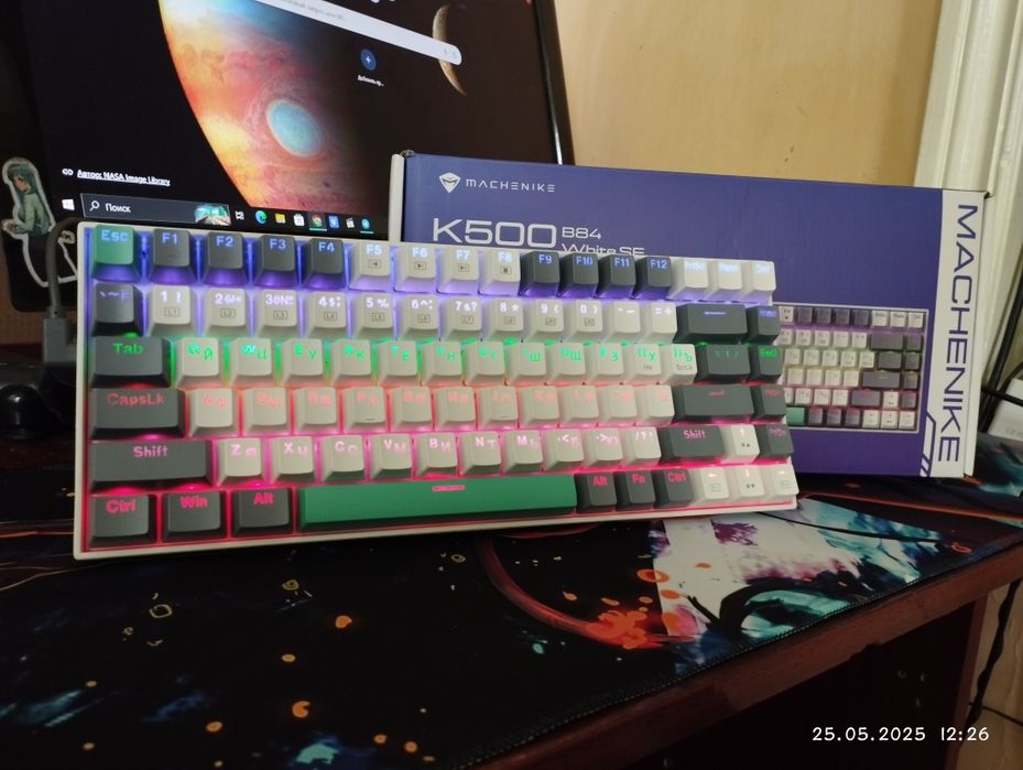 Механическая клавиатура красные свитчи тихие