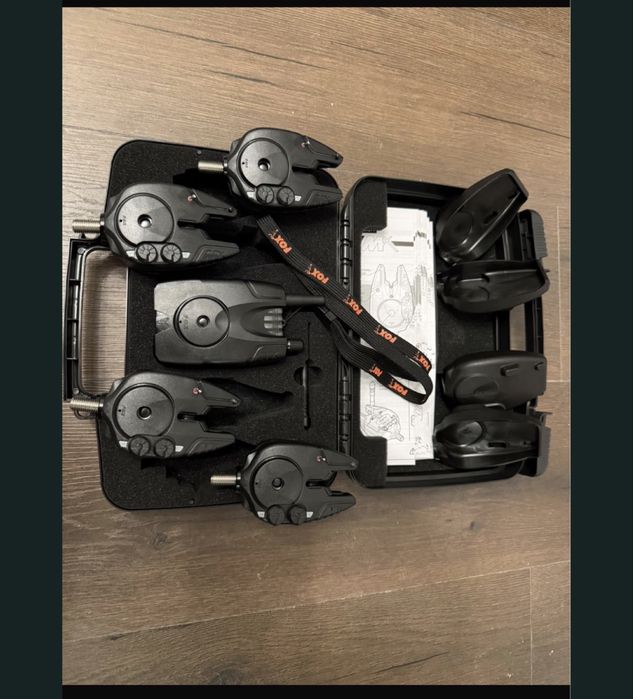 Set 4 senzori si statie Fox Micron MX