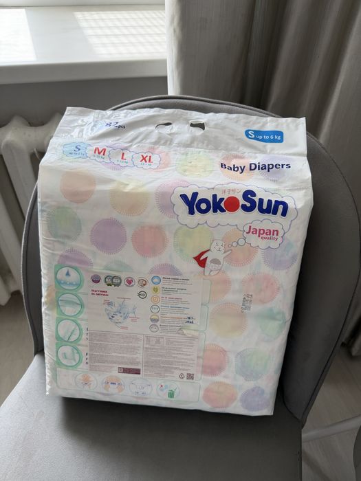 Подгузники Yokosun размер S