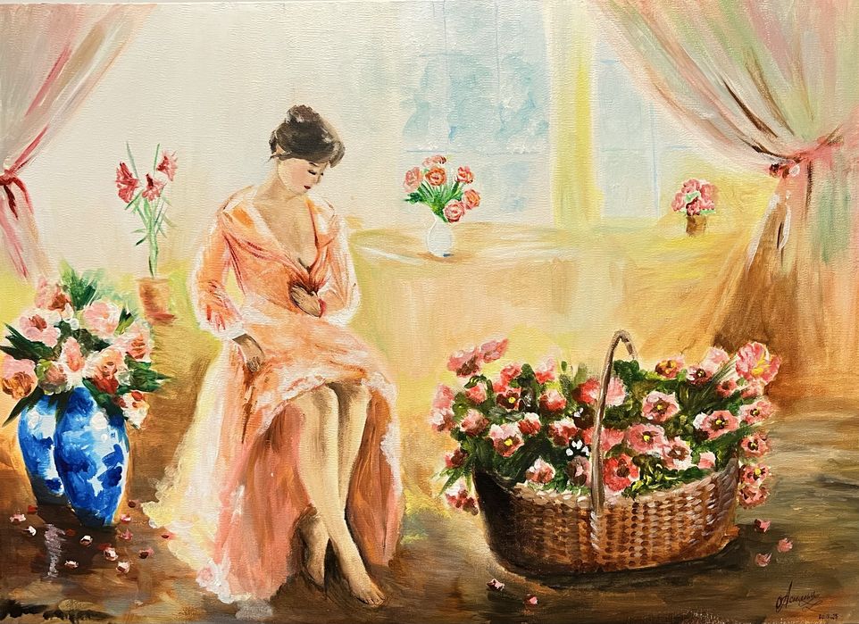 Картина  .холст ,акрил