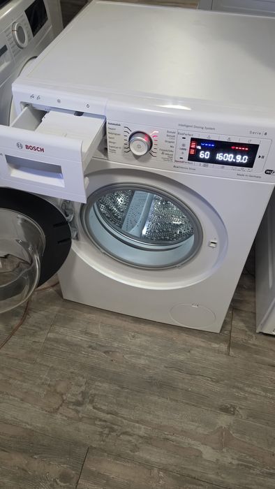 Пералня Bosch series 8, 9kg, wi-fi, auto dos
