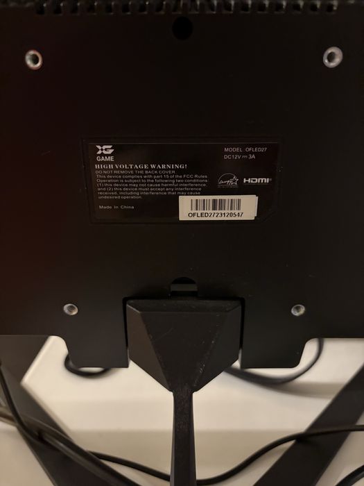 Монитор X-Game 27 дюймов