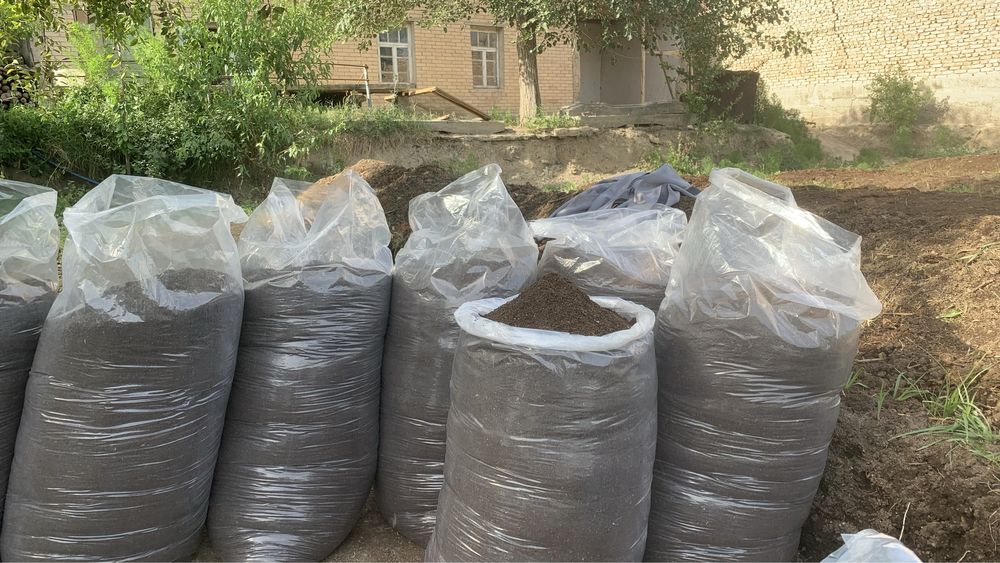 Биогумус навал холатда