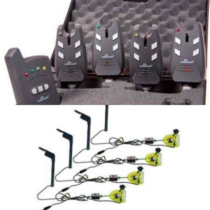 Set 4 Avertizori Wind Blade, Cu Statie in 4 Culori echipati 4 swingere