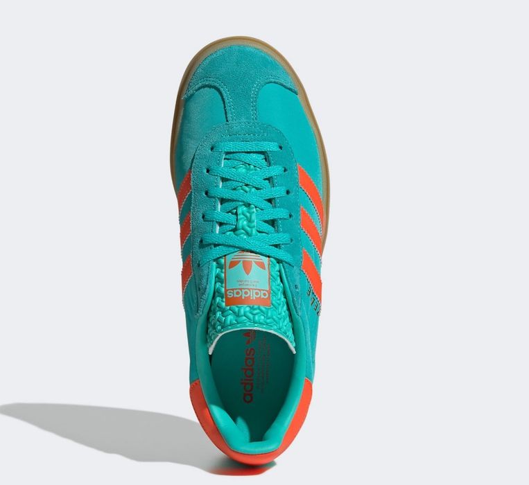 Дамски кецове Adidas Gazelle Bold зелени свеж дизайн 37 1/3