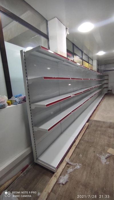 Стеллаж металлический полки хлеб