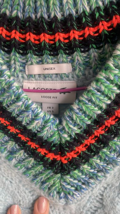 Вълнен пуловер Lacoste