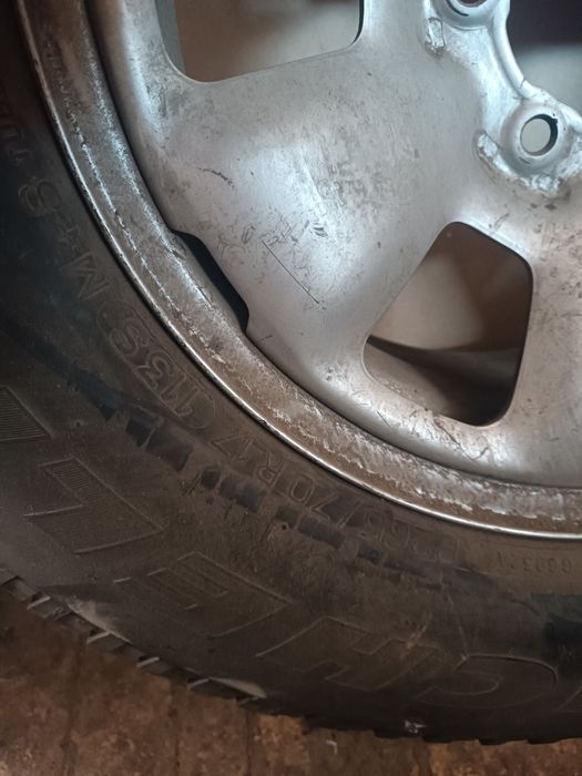 Диск с резиной M + S