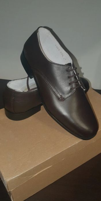 Pantofi piele police/ army