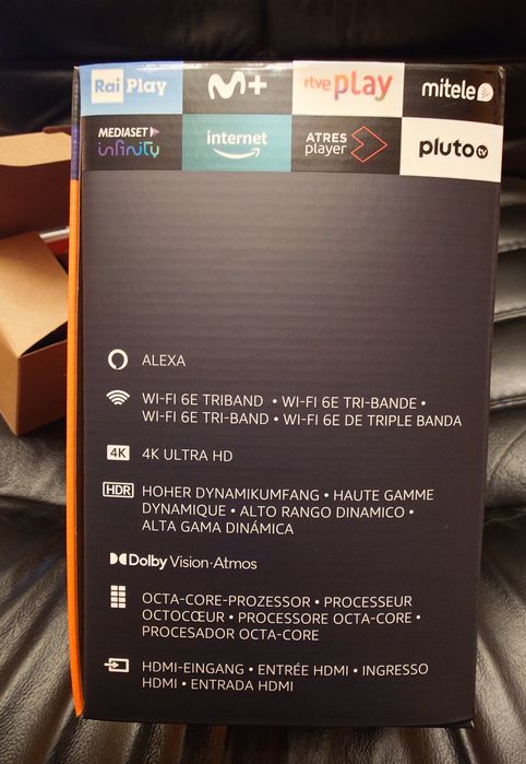 Amazon Fire TV Cube (3rd Gen) - стрийминг плеър