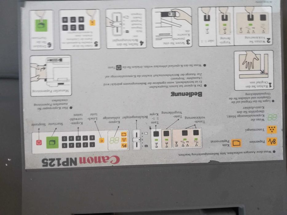 Продавам ксерокс Canon NP125