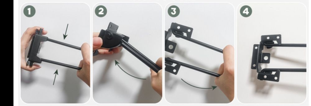 Метални сгъваеми крака за маси и столове