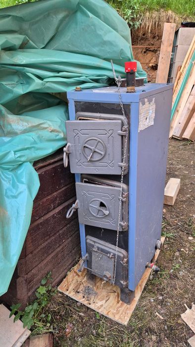 Centrală pe lemne Celsius V20, 19 kW + coș inox 5m