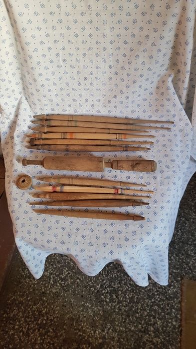 Плетен кош с капак, панер и др. битови предмети