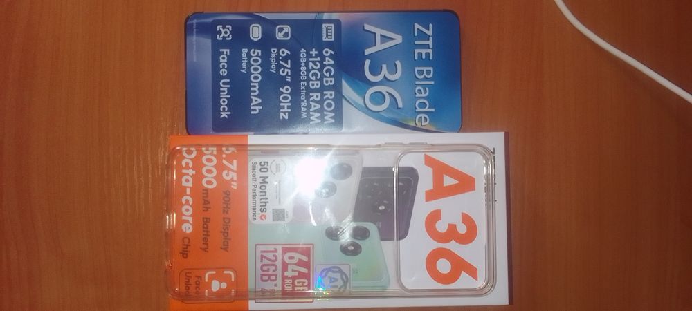 Новый телефон ZTE Blade A36