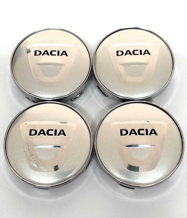 Капачки за Джанти за ДАЧИЯ - 60 мм. Цвят: Черни и Сиви. Комплект 4 бр.