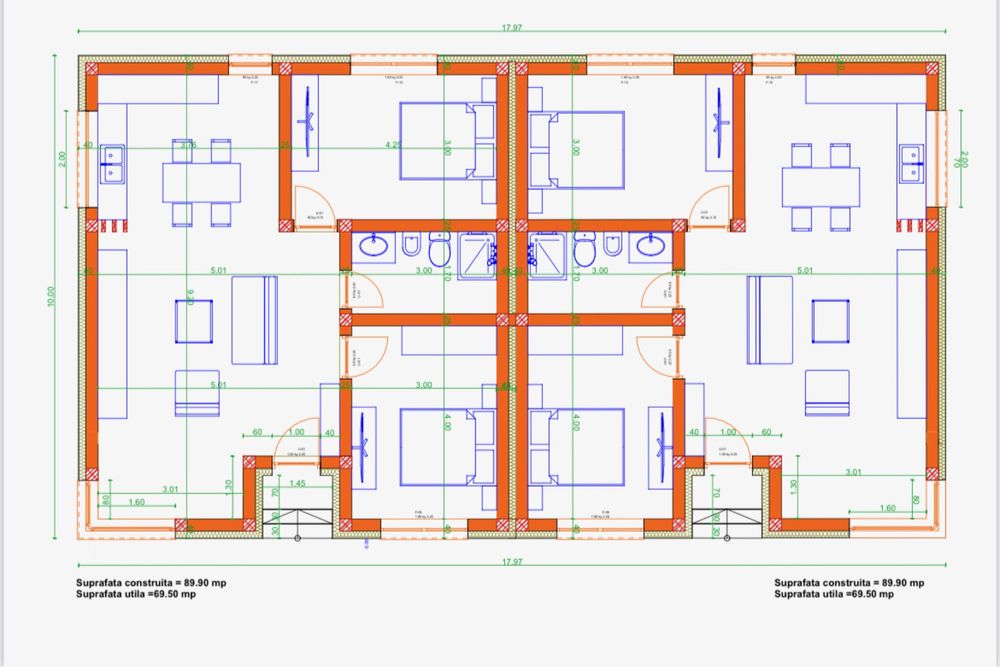 Locuințe cuplate - Valea Ghinzii, Bistrita | Direct de la dezvoltator