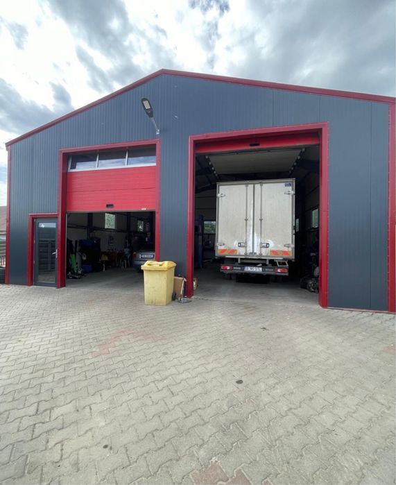 Executam hale metalice acept auto la schimb