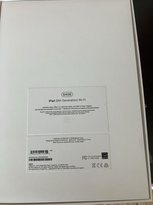 Ipad 9th genaration