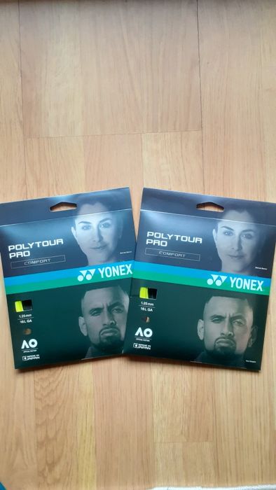 Set 2 buc. X 12 m Yonex Poly Tour Pro 1.25 mm racordaj racheta tenis