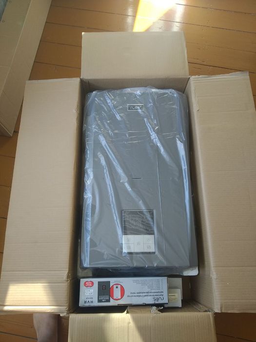 Двухконтурный котёл rulls мощность 24 кВт работает отлично