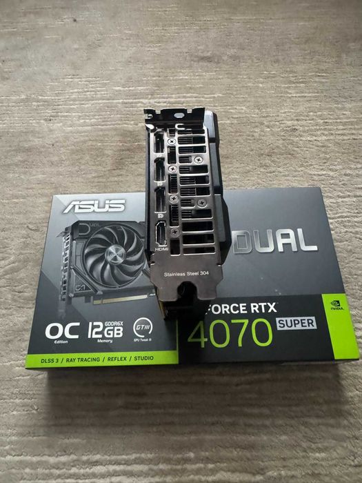 Placa Video RTX 4070 Super Asus Dual