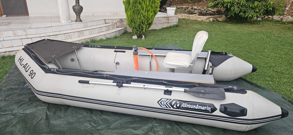 Продавам надуваема лодка Allroundmarin, нов внос от Германия, в