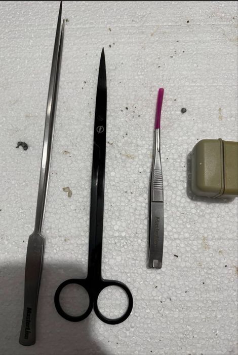 Vand foarfece si penseta acvaristica Masterline