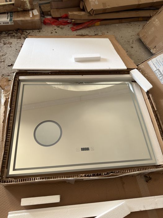 Oglinda de baie cu dezaburire si led uri