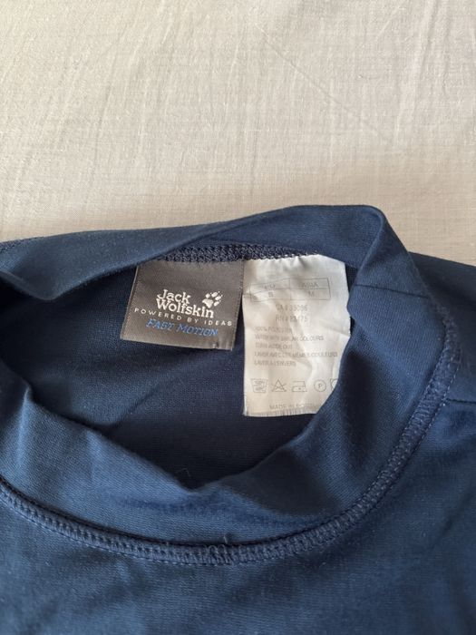 Tricou Jack Wolfskin sport, albastru închis – mărime S