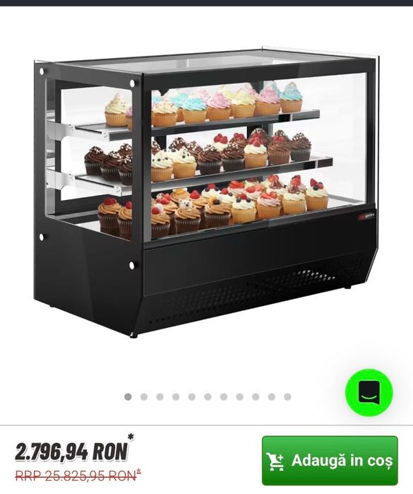 Vitrină frigorifică de masă
