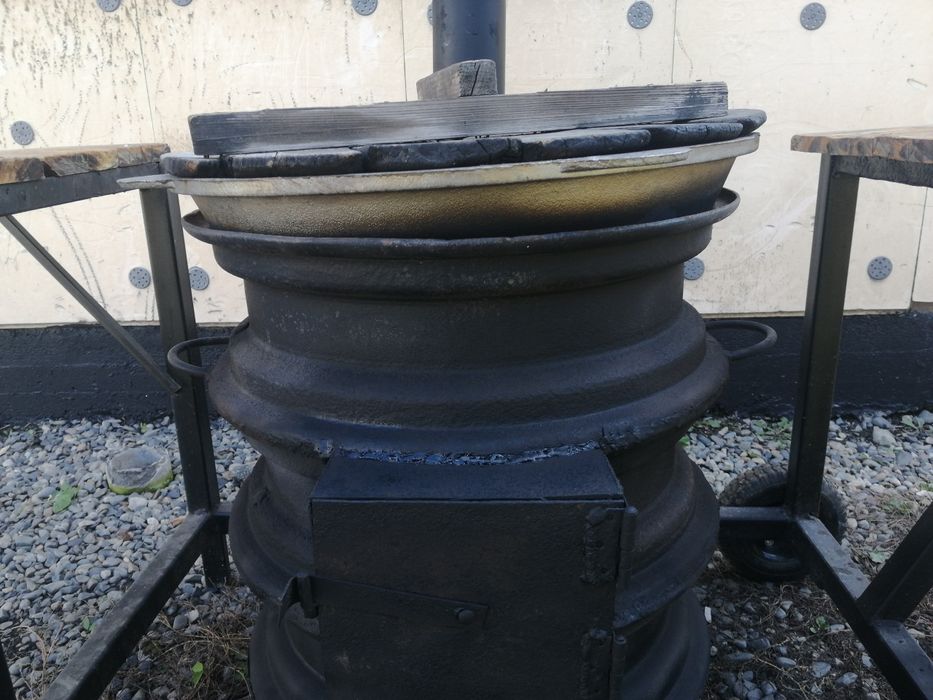 Передвижной ошақ.