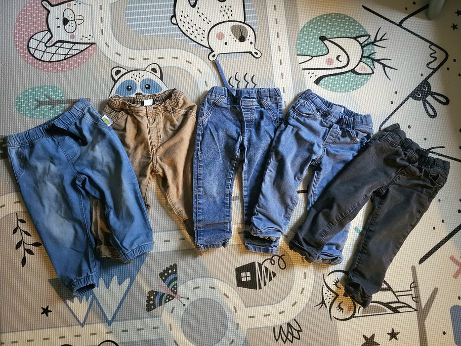 Лот дънки и панталони размер 98 | Дрехи Zara, Mango, LC Waikiki