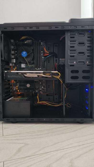 Sistem gaming 1080p: i5 7500, 12gb, Z270P D3, M2 256gb, Sirtec 500W+ carcasa