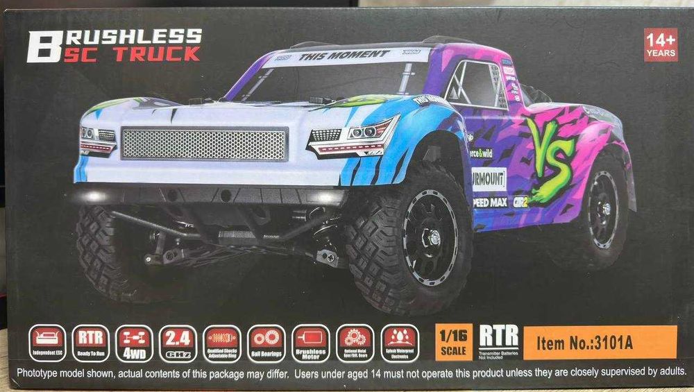 Rc Haiboxing HBX 3101A 1:16 Scale Brushless RC Short Course