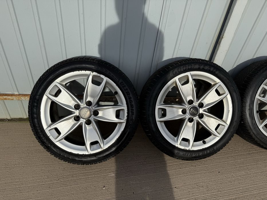 Jante aliaj AUDI A3 r17 cu anvelope iarna!!!