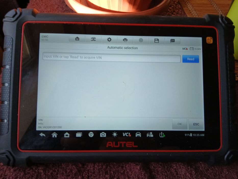 Tester auto Autel MaxicomMk 900 ts