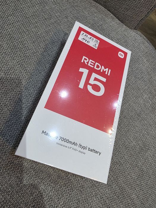 Redmi 15 6gb/128g