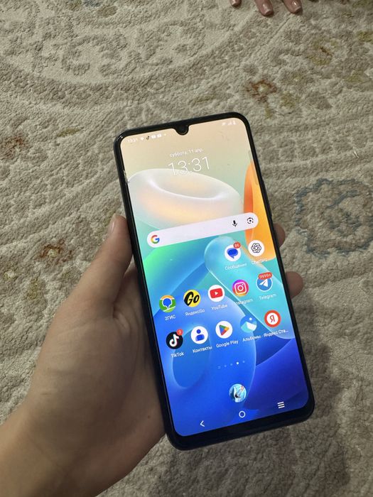 Android,vivi Y 55 128гбб