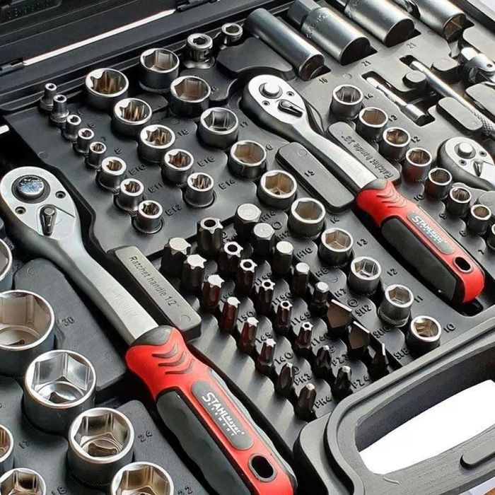 Гедоре 172 части StahlMayer 1/2” 3/8” 1/4”