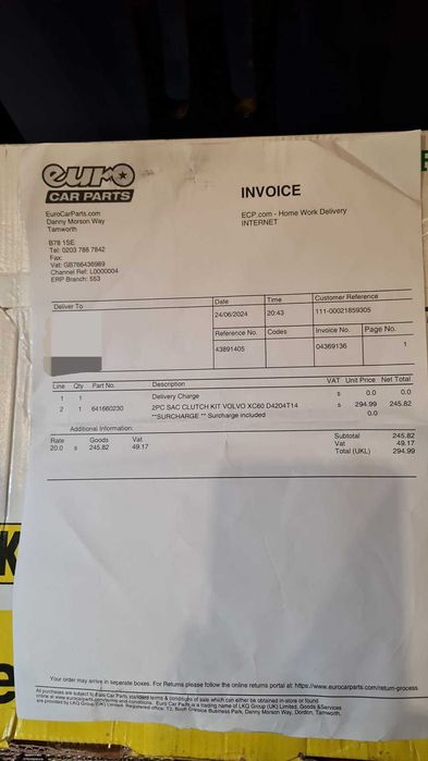 Комплект Съединител за VOLVO LUK