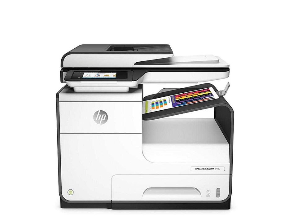 Принтер в перфектно състояние, малко работил HP PageWide Pro MFP 477dw
