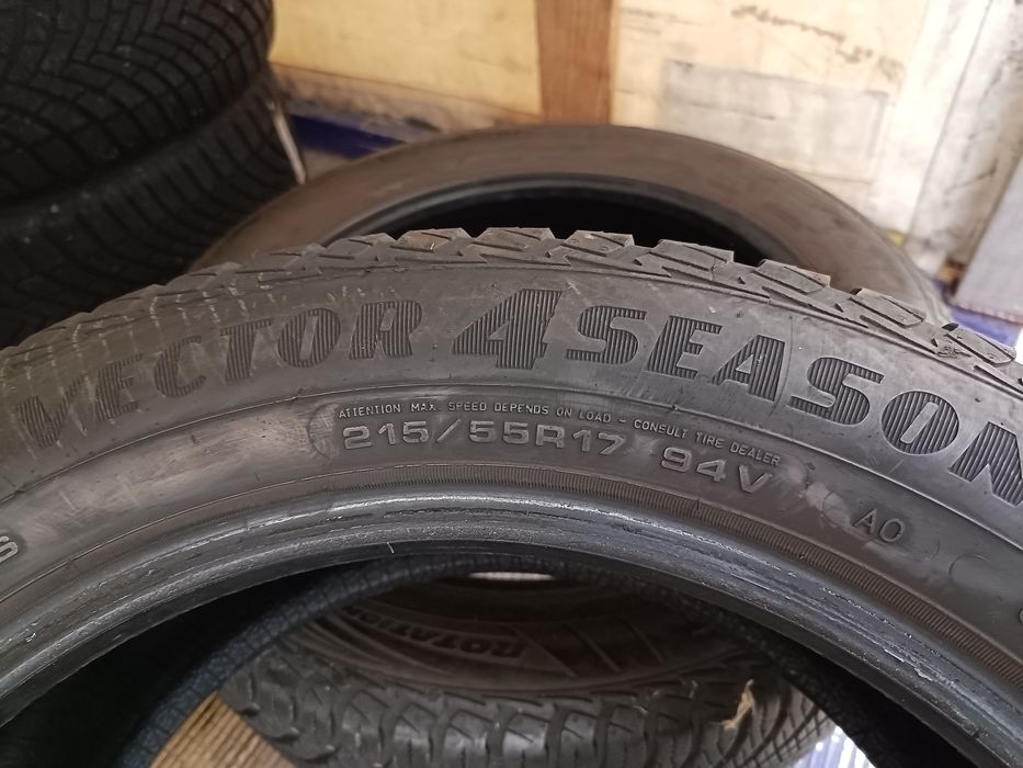 Anvelope 4sezoane MS 215 55 17 Goodyear 2019 6.2mm