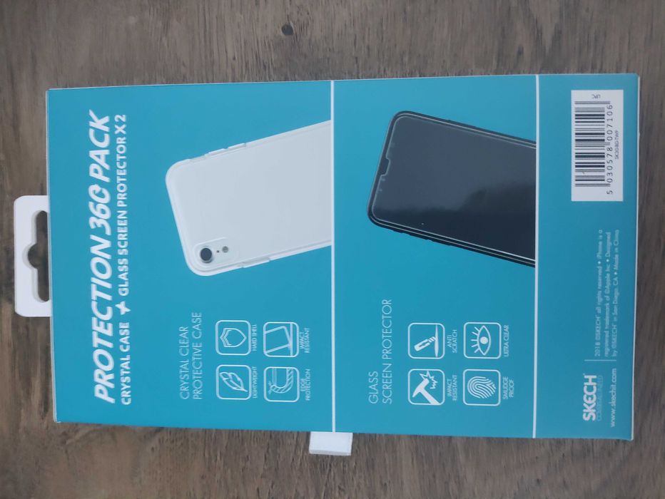 Folie iPhone XR (2 buc. în cutie + lavetă ecran)